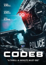 Code 8 (DVD, 2019, Widescreen) Robbie Amell, Stephen Amell, Sung Kang  Brand NEW