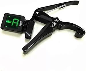 Kyser QC2 cambio rapido capotasto chitarra e accordatore cromatico per chitarra 6 corde KG6BQC - Foto 1 di 3