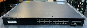 Cisco WS-C3650-24PS-L V04 Catalyst 3650 24-Ports Poe+ 4X1G Switch - Foto 1 di 5