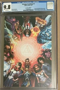 Strange Academy #1 Virgin Variant CGC 9.8 J Scott Campbell Marvel Skottie Young - Imagen 1 de 3