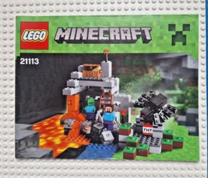 LEGO MINECRAFT ISTRUZIONI SOLO PER SET 21113 LA GROTTA - Foto 1 di 1
