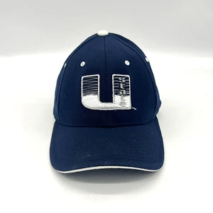 Zephyr NCAA Utah State Aggies Men Fitted Navy Embroidered Ball Cap Medium Large - Picture 1 of 5