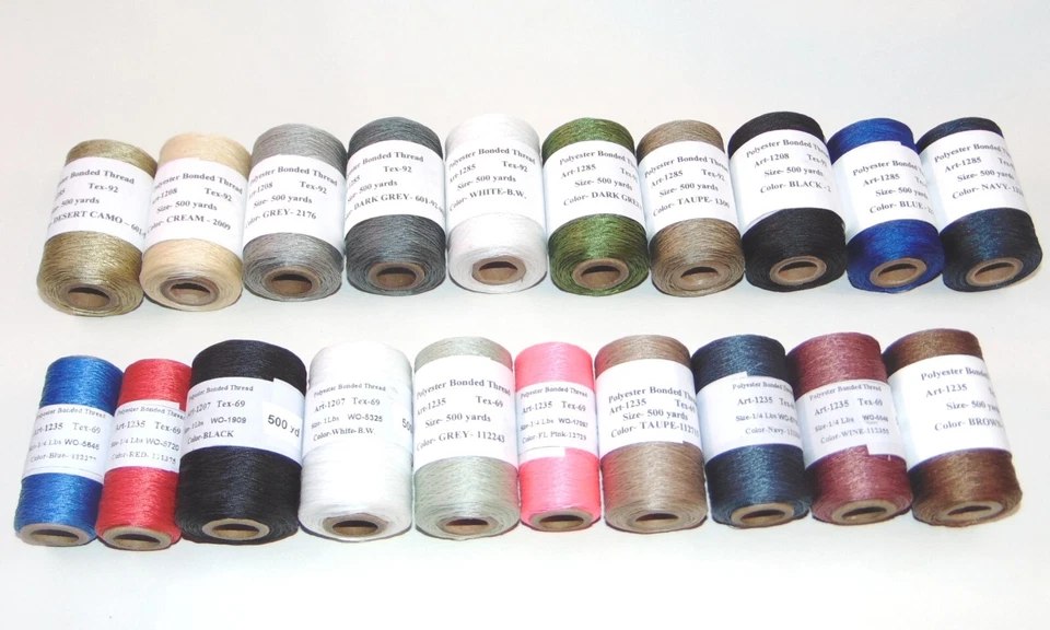 Superior Threads - Quality Bonded Polyester 100, 200 & 500 yd Spool Tex 69 or 92 - Image 1 of 1