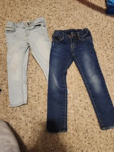 Zara girls Jeans 3/4 Years - Picture 1 of 2