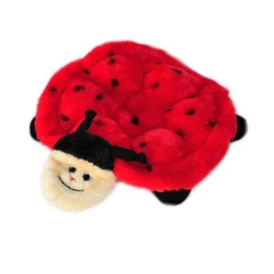ZippyPaws Squeakie Crawler BETSEY THE LADYBUG Plush Dog Toy New - Image 1 of 3