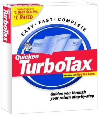 TurboTax 2001 for Windows [CD-ROM] Windows 98 / Windows 2000 / Windows Me / W... - Image 1 of 3