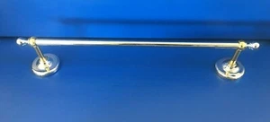 45cm. IBB British porta salviette cromo/oro alta qualità - Foto 1 di 2