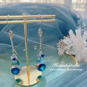 Joyería Subacuática Pendientes Azul / Productos Hanakotoba - Imagen 1 de 2