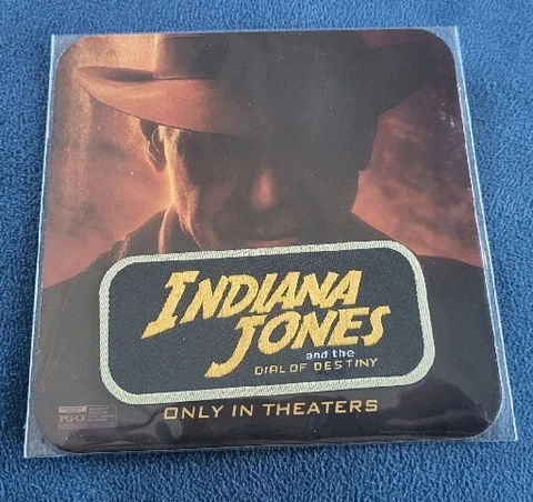 INDIANA JONES AND THE DIAL OF DESTINY PATCH rare promo from AMC Theatres Premier Cover