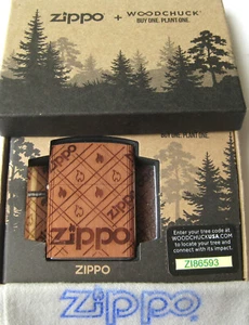 ZIPPO  PREVIOUSLY COLLECTED Not Used WOODCHUCK Lighter FLAME 2020 Wrapped 49331 - Picture 1 of 6