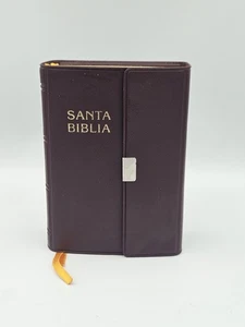 Santa Biblia - Red Spanish Holy Bible With Concordance - Picture 1 of 5