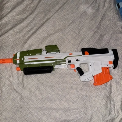 NERF UNSC Halo MA40 Motorized Dart Blaster Cosplay Gun /NO CODE OR BOX - Image 1 of 3