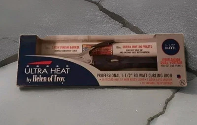 Rizador Ultra Heat-Helen of Troy Professional 1 1/2" 80 vatios nuevo en caja Foto 1 de 4