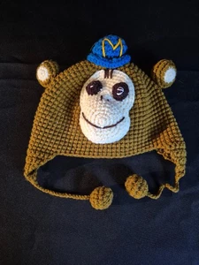 Mailchimp Freddie Monkey Hat Skully Beanie Woven Knitted Adult Email Marketing - Picture 1 of 5