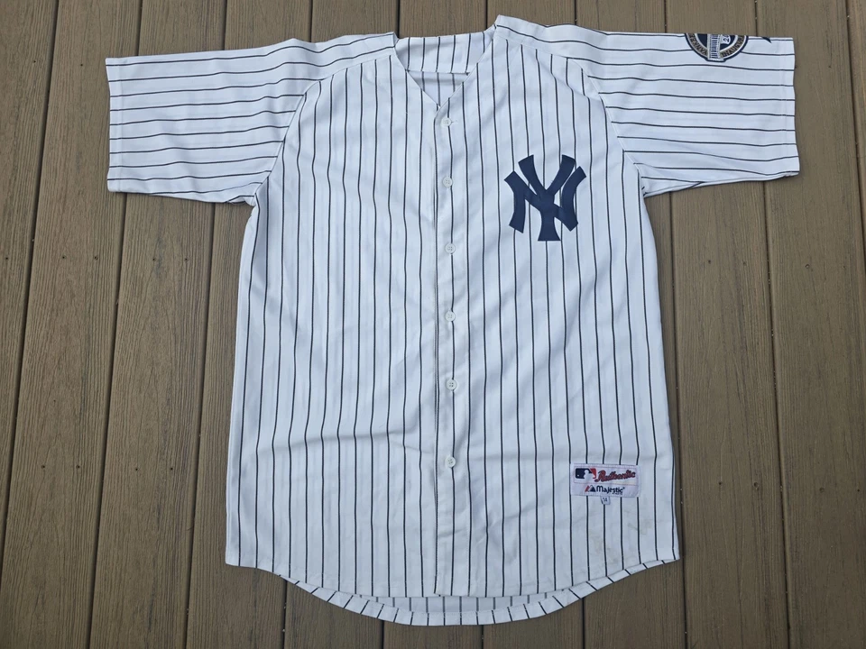 Mickey Mantle #7 New York Yankees Pin Stripe Jersey Size 54 - Image 1 of 4