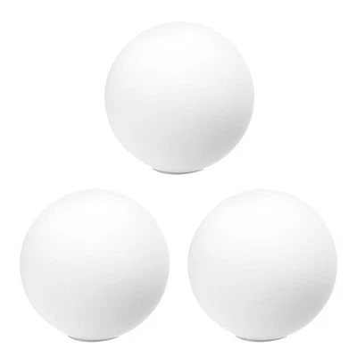  3pcs Acrylic Lamp Post Globe Round Light Globe Pole Post Lamp Outdoor Pole - Image 1 of 4