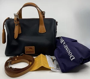 Dooney & Bourke Pebble Grain Small Kendra Satchel Navy - Bild 1 von 21