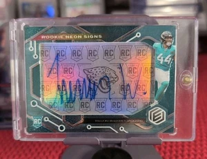 2022 Panini Elements Rookie Neon Signs Travon Walker Auto /75 - Bild 1 von 7