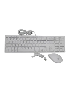 928517-001 HP White Cheddar Keyboard & Mouse CoMB o USB 27-Dp0170Z "GRADE A" - Image 1 of 1