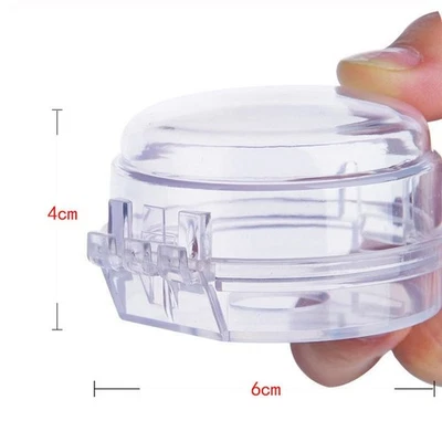 Gas Stove Knob Cover Slip and Dust Resistant Child Proof Oven Switch Safety - image 1 of 4