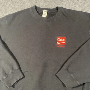 UNIQLO Keith Haring Coca Cola Long Sleeve Pullover Shirt Mens Large Embroidered - Picture 1 of 9