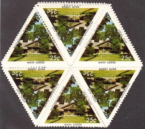 RT KLAPPERSCHLANGENINSEL 16 BK 5TH DEFINITIVE LODGE PERFORIERTER BLOCK - Bild 1 von 1