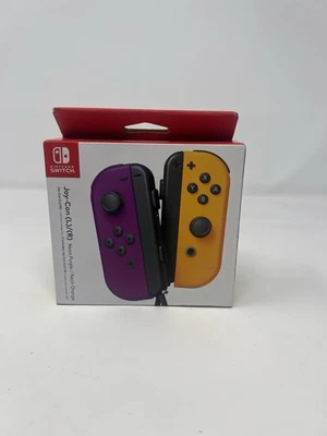 Nintendo Switch 1 Joy-Con Neon Purple and Neon Orange Joy-Con - Image 1 of 3