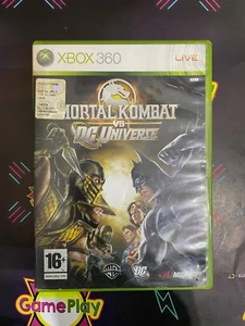 MORTAL KOMBAT VS DC UNIVERSE XBOX 360 ITALIENISCH SEHR GUTER ZUSTAND - Bild 1 von 3