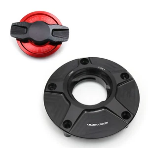 Red NIMBLE Rapid Release Fuel Cap For GSR 750 11 12 - Picture 1 of 6