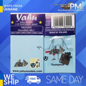 Yahu Model YMA3280 1/32 Instrument panel Swordfish Mk.I Trumpeter - Picture 1 of 2