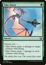 FOIL Take Down | MtG Magic Kaladesh | English | Near Mint