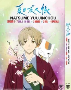 Anime DVD Natsume's Book of Friends Season 1~7 + Movie + Ova ENGLISH DUB Box Set - Bild 1 von 6