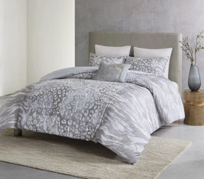 Natori Dohwa Full/queen Duvet Mini Set Color Grey/White 🖤 - Image 1 of 3