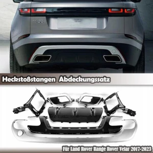 Für Land Rover Range Rover Velar 2017-23 Heckstoßstange Hecklippe Diffusor Lippe - Picture 1 of 7