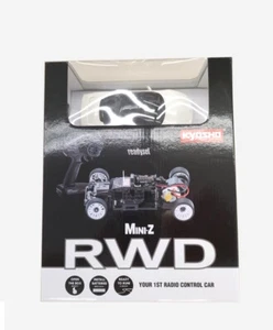 Kyosho Mini-Z Racer 1/28 RC RWD Honda NSX White Color Ready Set Model NIB - Picture 1 of 5