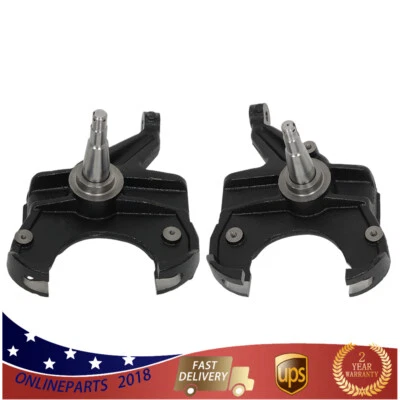 For Chevrolet C10 Pickup 63-70 & C10 Panel 63-67 2.5 Inch Drop Spindles Knuckle - Image 1 of 4