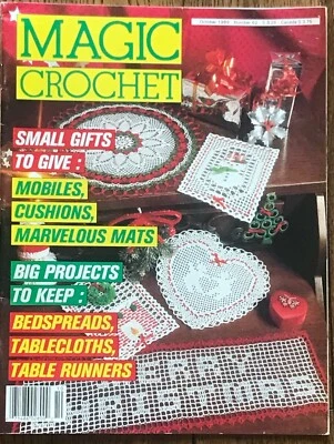 MAGIC Crochet Magazine - 1989 (#62) - Image 1 of 4