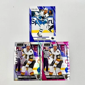 Tomas Hertl Vegas Golden Knights San Jose Sharks LOT of 3 - Picture 1 of 7