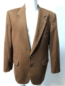 DESIGNER CASHMERE SAKKO GR 102 braun 100% CASHMERE ( S 8846 R ) - Picture 1 of 4