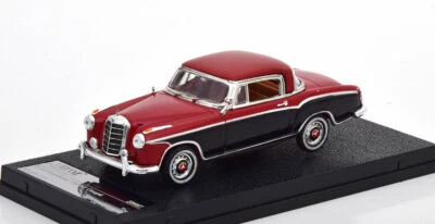 Mercedes Benz 220 Sich Coupé W128 1959 Red Schwarz Vitesse 28667 1/43 Ponton - Bild 1 von 3