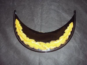 British Military Army Senior Officer's Oak Leaf Bullion Peaked Cap Mütze - Bild 1 von 2