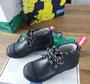 Joules Boys Riley Lace Up Short Welly- children's 10 - Picture 1 of 6