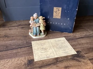 LARGE GOEBEL HUMMEL FIGURINE HUM 620 A STORY FROM GRANDMA #620 EXCLUSIVE ED - Picture 1 of 10