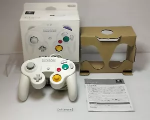 Official Genuine OEM Nintendo GameCube Controller White In Box JP - Runk B+ - Picture 1 of 13