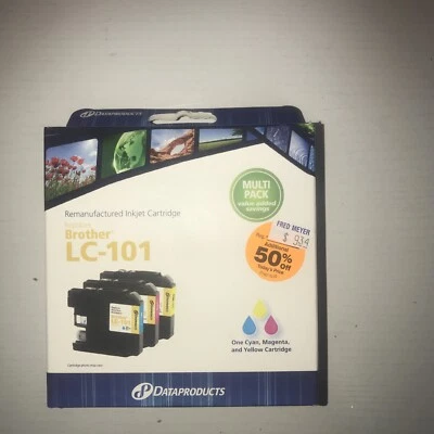 Dataproducts Multi Pack Cyan Magenta Yellow Inkjet Cartridges Replace Epson T200 - Image 1 of 4