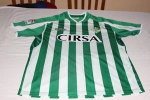 CAMISETA DE FUTBOL DEL REAL BETIS BALOMPIE MARCA RBB TALLA XL PUBLICIDAD CIRSA - Picture 1 of 3