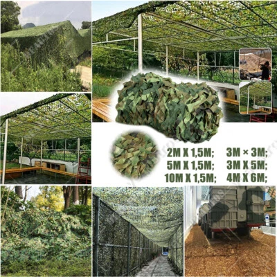 10M Military Camouflage Jagd Tarnnetz Armee Army Tarnung Camo Hunter Army Net DE - Bild 1 von 4