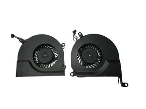 APPLE MACBOOK PRO UNIBODY 15" A1286 LEFT AND RIGHT CPU COOLING FANS( 2008-2012) - Picture 1 of 2
