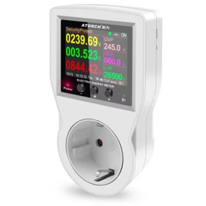 Ac Wifi Smart Socket Digital Wattmeter US/UK Plug Power Meter Electricity 220V * - Bild 1 von 16