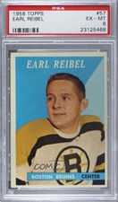 1958-59 Topps Earl Reibel #57 PSA 6